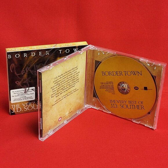 Border Town The Very Best of JD Souther CD Signed 1991 - Picture 5 of 8